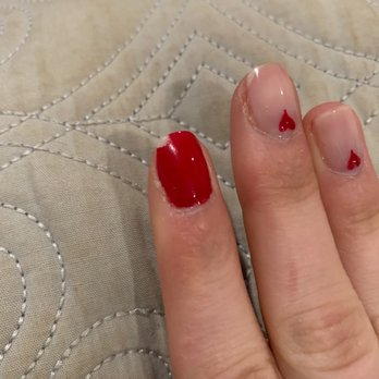 Designer Nails & Spa - Chipped gel nails after only three days. - Nail Salons Near Me - Langhorne, Pennsylvania