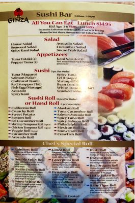 Menu photo 8 Ginza Fort Myers, FL Menu photo 8 Ginza Fort Myers, FL