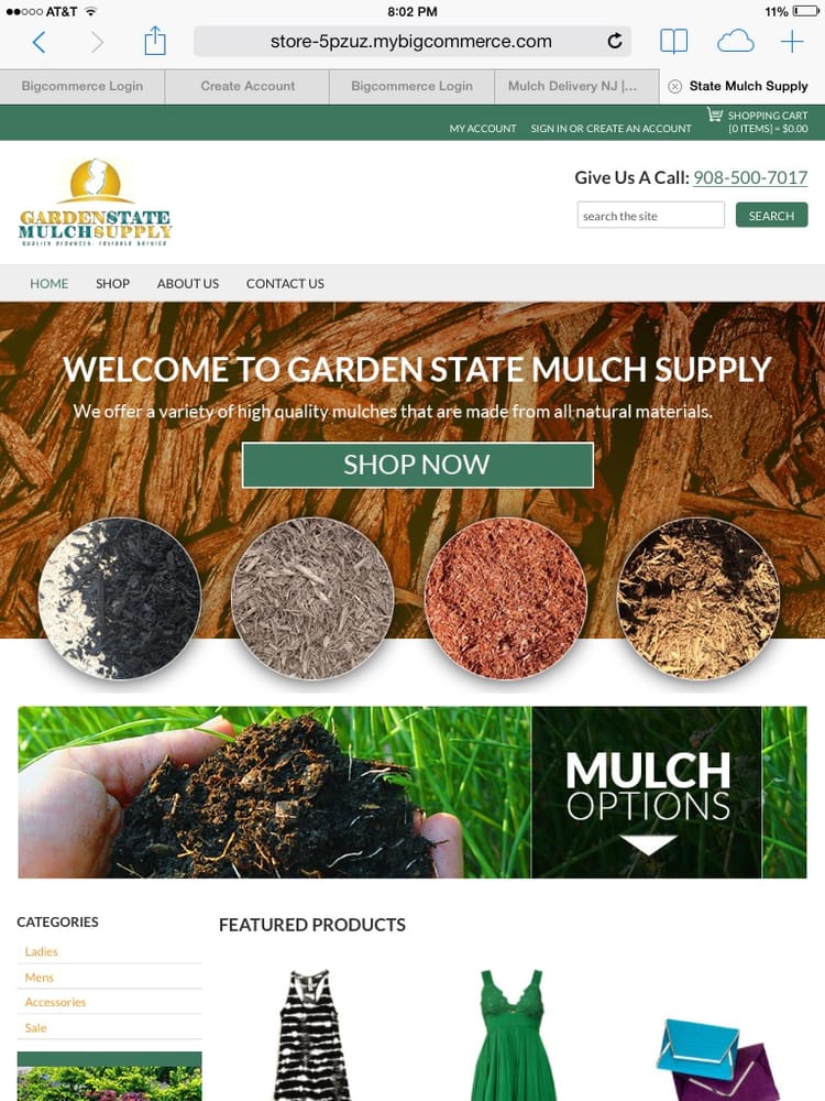 GARDEN STATE MULCH SUPPLY Updated August 2024 1225 US 206
