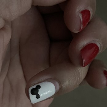Fashion Nails - Asked for Mickey Mouse & got Shrek - Nail Salons Near Me - Copperas Cove, Texas