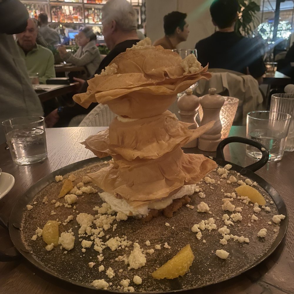 Aba Miami - Bal Harbour - Bougatsa-- it looks small in the picture, but it is quite impressive IRL! - Mediterranean Near Me - Bal Harbour, Florida