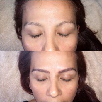 Amazing brows by Ashley - Before & after - Permanent Makeup Near Me Amazing brows by Ashley - Before & after - Permanent Makeup Near Me