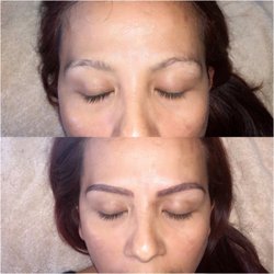 Amazing brows by Ashley - Before & after