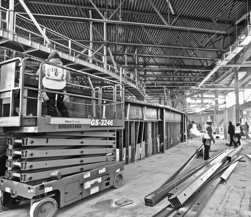 Slide of Drive Construction