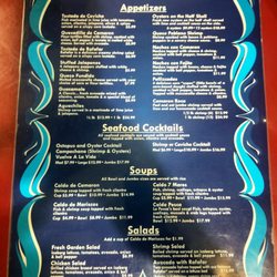 La Pesca - Menu 1