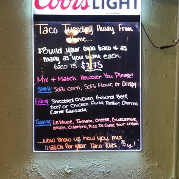 The Original Las Fuentes / Magnolia - Taco Tuesday special 1.23.23 - Mexican Near Me - Magnolia, Texas
