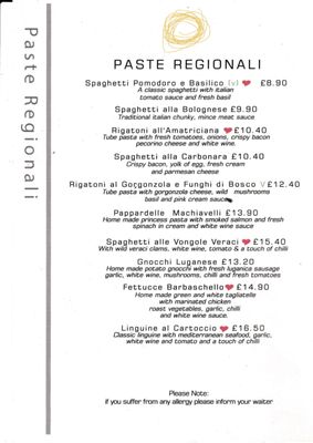 Menu photo 4 Pierino Pizza Pasta London, XGL Menu photo 4 Pierino Pizza Pasta London, XGL