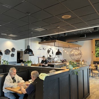 Good Evans - two people sitting at a table - Breakfast & Brunch Near Me - Omaha, Nebraska