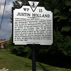 Justin Holland Marker, WP-13 - Justin Holland Historical Marker
