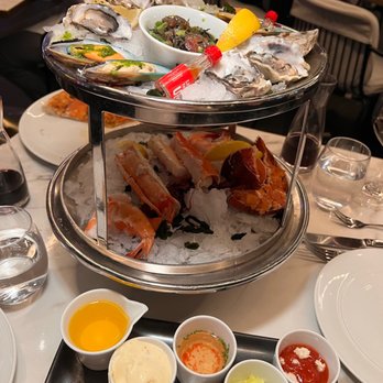 Spago - Seasonal seafood tower - New American Near Me - Las Vegas, Nevada Spago - Seasonal seafood tower - New American Near Me - Las Vegas, Nevada