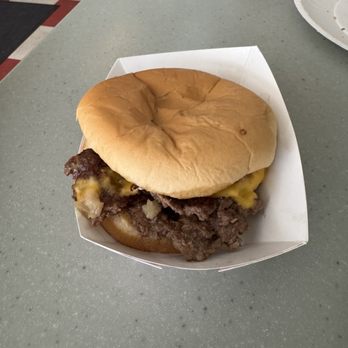 The Friendly - Dirty Flat Top Cheeseburger - Pizza Near Me - San Diego, California The Friendly - Dirty Flat Top Cheeseburger - Pizza Near Me - San Diego, California