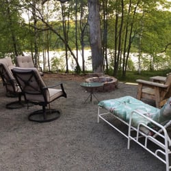 Pleasant Lake Bed & Breakfast - Campfire area