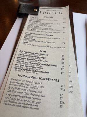Menu photo 5 Trattoria Trullo Aliso Viejo, CA