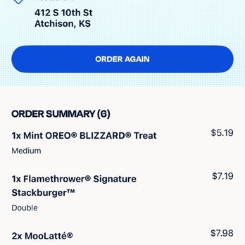 Dairy Queen Grill & Chill - Fast Food Near Me - Atchison, Kansas