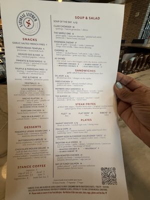 Menu photo 1 National Anthem Atlanta, GA Menu photo 1 National Anthem Atlanta, GA