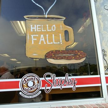 Shipley Do-Nuts - a cup of coffee in the window - Donuts Near Me - Temple, Texas Shipley Do-Nuts - a cup of coffee in the window - Donuts Near Me - Temple, Texas