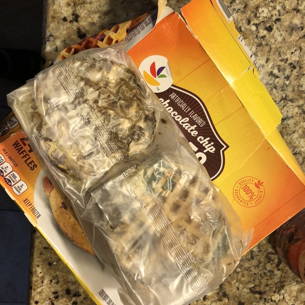 Stop & Shop - Moldy frozen waffles - Grocery Near Me - Hackensack, New Jersey