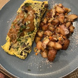 Wild Mushroom Omelette Wild Mushroom Omelette