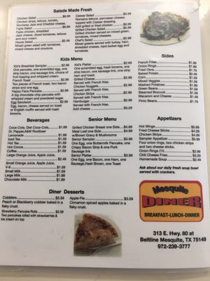 Menu photo 6 Mesquite Diner II Mesquite, TX Menu photo 6 Mesquite Diner II Mesquite, TX