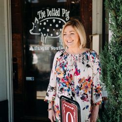 The Dotted Pig - Meet the owner - Sherry Puttkammer, a local hometown girl with a dream to have one day have her own store!