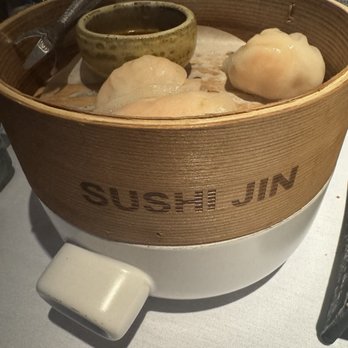 Sushi Jin - Shrimp Crystal Dumplings - Sushi Bars Near Me - Westport, Connecticut Sushi Jin - Shrimp Crystal Dumplings - Sushi Bars Near Me - Westport, Connecticut