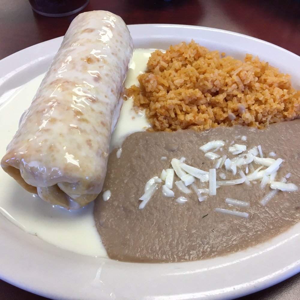 El Rey Burritos - Here is the picture of my lunch chimichanga it was yummy - Mexican Near Me - West Des Moines, Iowa El Rey Burritos - Here is the picture of my lunch chimichanga it was yummy - Mexican Near Me - West Des Moines, Iowa