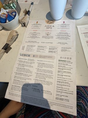 Menu photo 3 First Watch Avondale, AZ