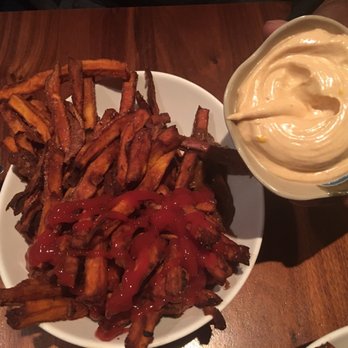 Fresh on Eglinton - Best fresh sweet potato fries I've ever had. - Vegan Near Me - Toronto, Ontario Fresh on Eglinton - Best fresh sweet potato fries I've ever had. - Vegan Near Me - Toronto, Ontario