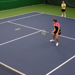 Monadnock Indoor Tennis Club - The three courts are well-maintained, and softer, more forgiving on knees than outdoor hard courts.
