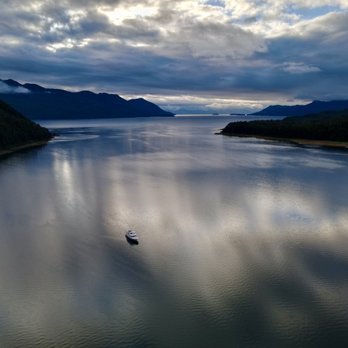 Sumdum Yacht - The M/V Sumdum at anchor in Saook Bay, Baranof Island, Alaska. - Boat Charters Near Me Sumdum Yacht - The M/V Sumdum at anchor in Saook Bay, Baranof Island, Alaska. - Boat Charters Near Me
