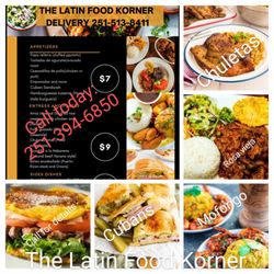 The Latin food Korner - Delicious and aunthentic Cuban and Puerto Rican food...Delivery available...Se habla Español
