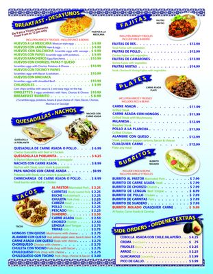 Menu photo 5 Angeles de Puebla Santa Maria, CA Menu photo 5 Angeles de Puebla Santa Maria, CA