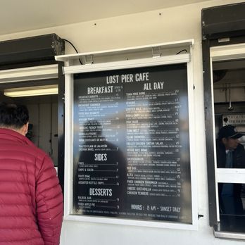 Lost Pier Cafe - menu - Cafes Near Me - Laguna Beach, California Lost Pier Cafe - menu - Cafes Near Me - Laguna Beach, California