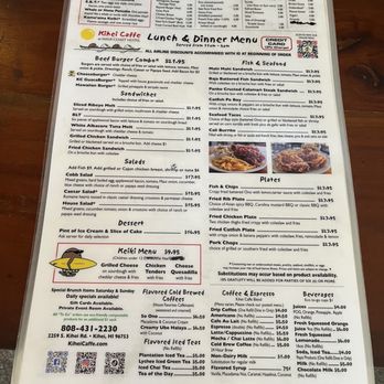 Kihei Caffe - Desserts Near Me - Kihei, Hawaii