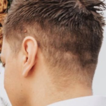 Great Clips - I forget the stylist's name, but she has tattoos and blonde highlights. This was my fiancé's haircut in our engagement photos. - Hair Salons Near Me - Roseville, California