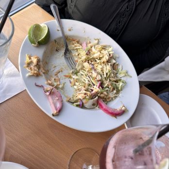 Mallards Southern Kitchen - Thai salad.  Feedback:  Wife said it was a bit too "saucy". - Seafood Near Me - Shakopee, Minnesota