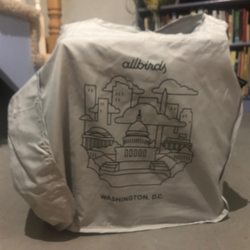 Allbirds - They're giving out these sweet DC labeled bags as part of their grand opening.