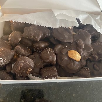 Skip's Candy Corner - a box of chocolate covered donuts - Candy Stores Near Me - Lahaska, Pennsylvania Skip's Candy Corner - a box of chocolate covered donuts - Candy Stores Near Me - Lahaska, Pennsylvania