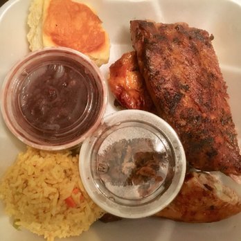 Pollo Tropical - Trio (with Black Beans, Yellow Rice) - Caribbean Near Me - Orlando, Florida Pollo Tropical - Trio (with Black Beans, Yellow Rice) - Caribbean Near Me - Orlando, Florida