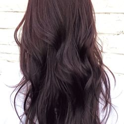 April's Island Hair - Deeep and Dark Red for this lovely..