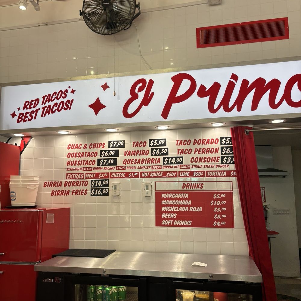 El Primo Red Tacos - Menu - Tacos Near Me - Miami, Florida