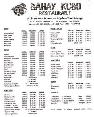 Kubo Restaurant, formerly Bahay Kubo by null