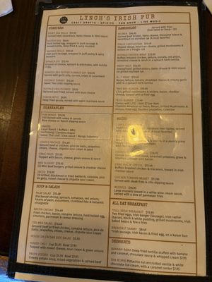 Menu photo 4 Lynch's Irish Pub Jacksonville Beach, FL Menu photo 4 Lynch's Irish Pub Jacksonville Beach, FL