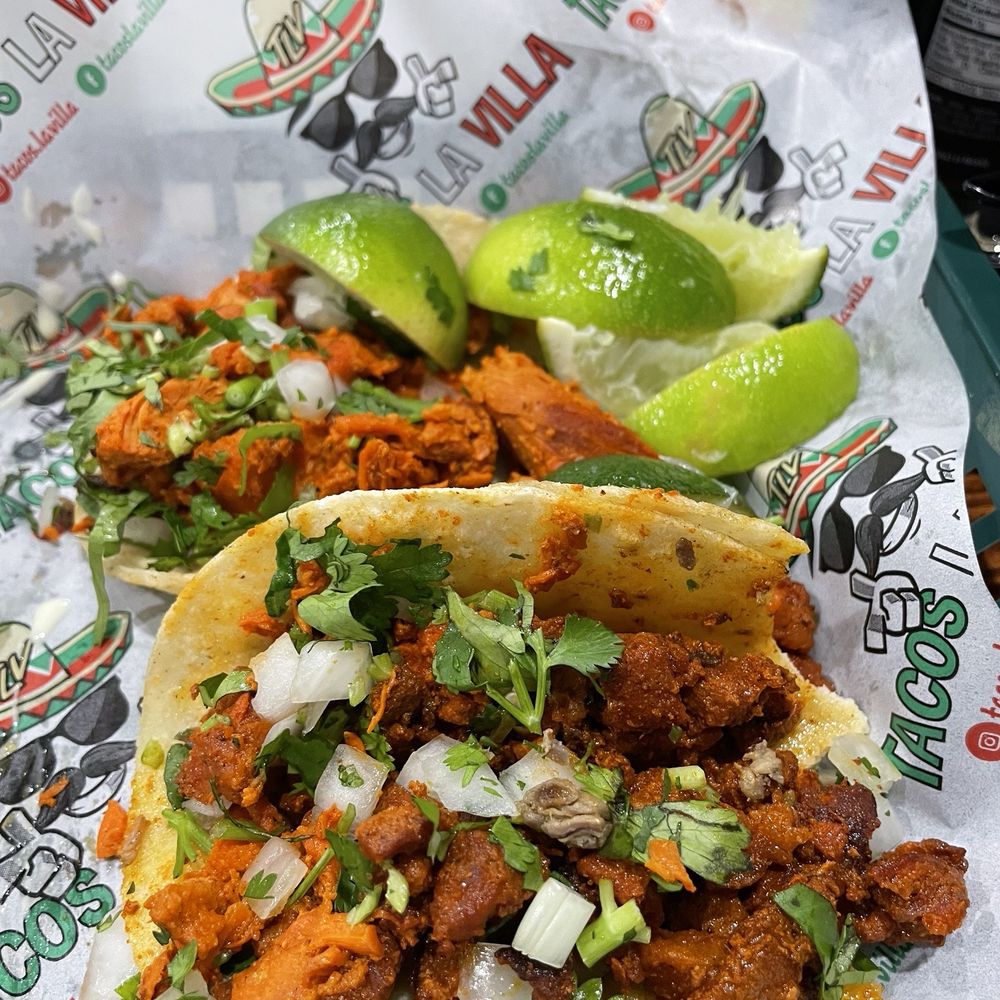 Tacos La Villa - Marinated pork taco and chicken taco - Tacos Near Me - Smyrna, Georgia Tacos La Villa - Marinated pork taco and chicken taco - Tacos Near Me - Smyrna, Georgia