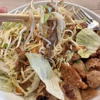 Pho N Mor - Vermicelli noodles with BBQ pork (40. Bun with BBQ); it was only ok, a bit bland - Vietnamese Near Me - Alhambra, California