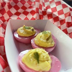 Neighbors - Deviled eggs mmm 3/10 for me