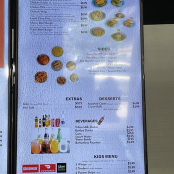 Tribos Peri Peri Chicken - Newark - the menu - Halal Near Me - Newark, New Jersey