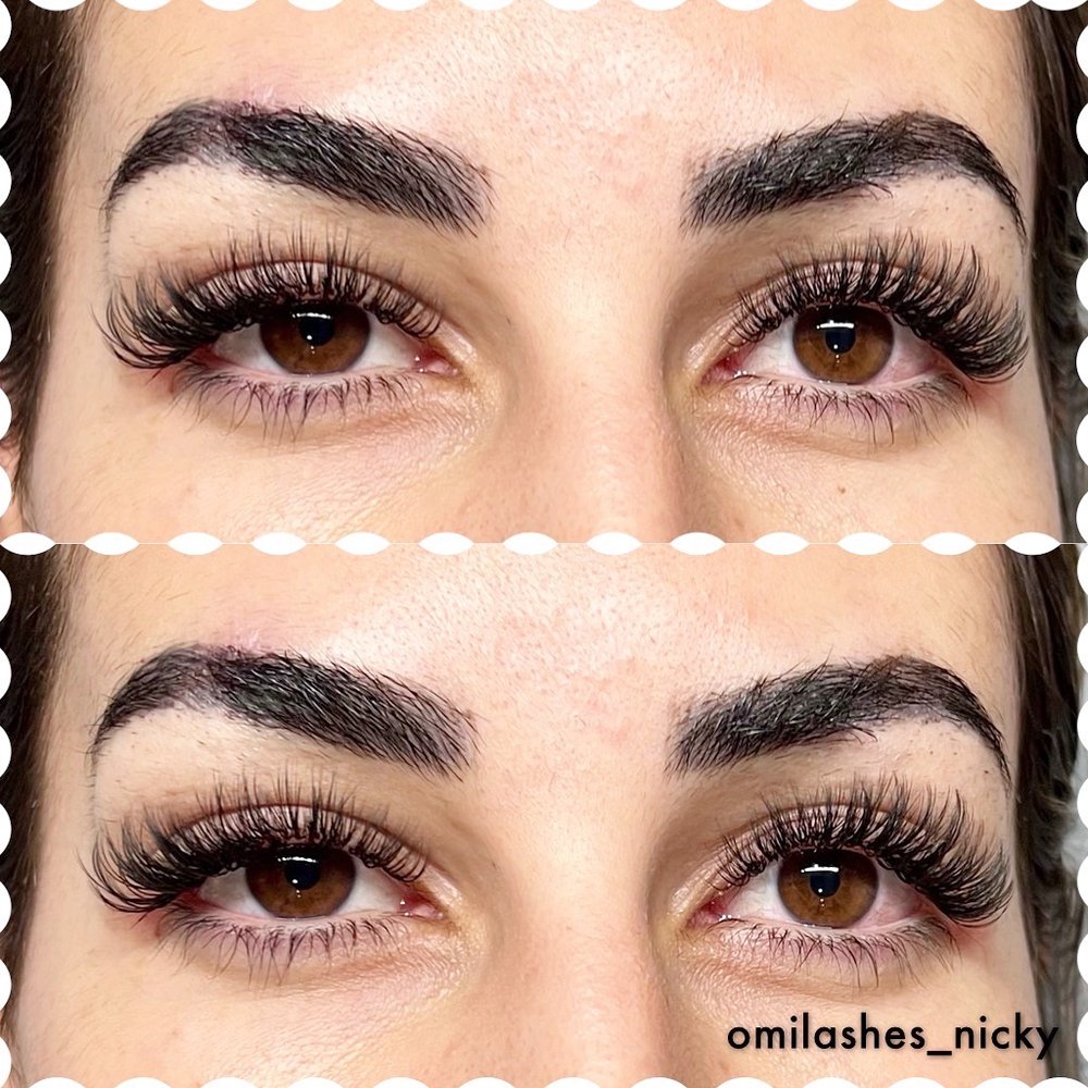 O Mi Lashes Nicky Logo
