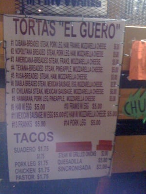 Tortas El Güero by null