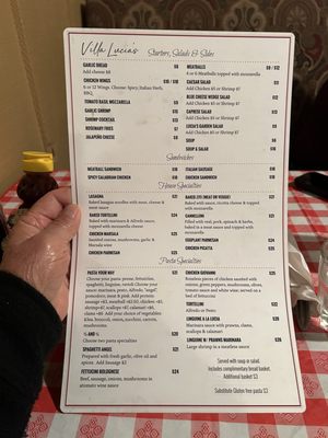 Menu photo 7 Villa Lucias Redwood City, CA Menu photo 7 Villa Lucias Redwood City, CA